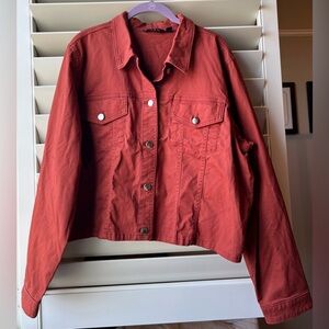 IMAN - XL - NWOT - Women's Rust Jacket